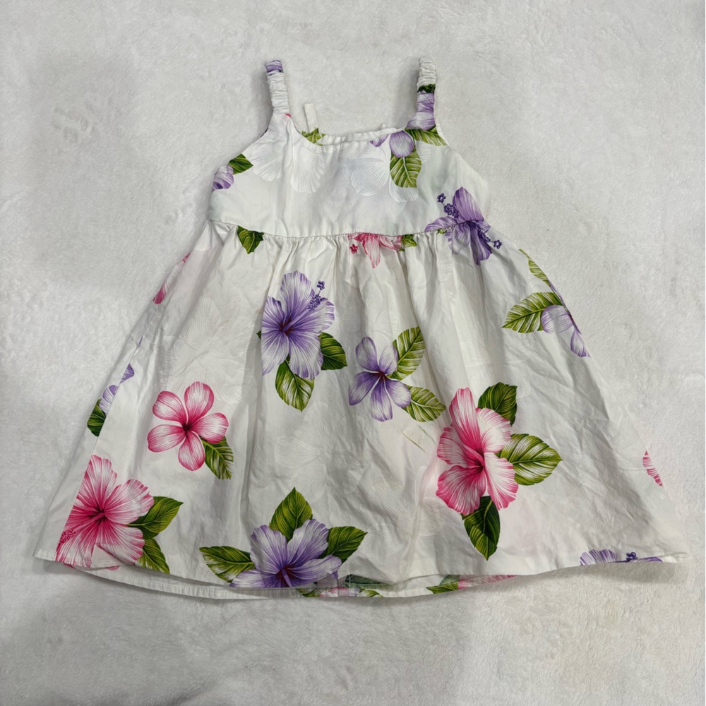 Hawaiian Floral Dress